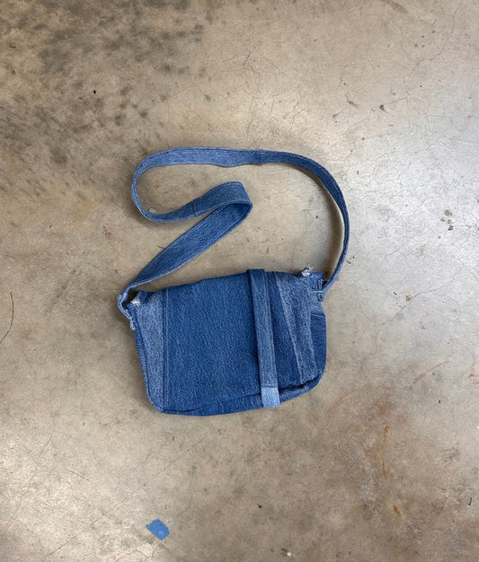 Denim Patchwork Bag