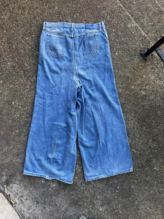 Baggy Jeans With Crazy Seams