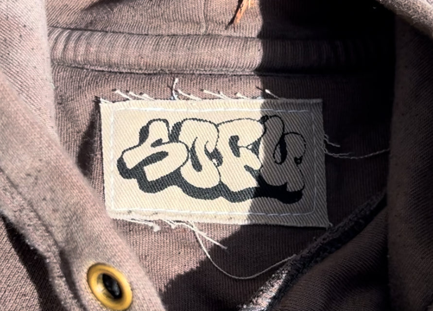 Patchwork Dyed Hoodie