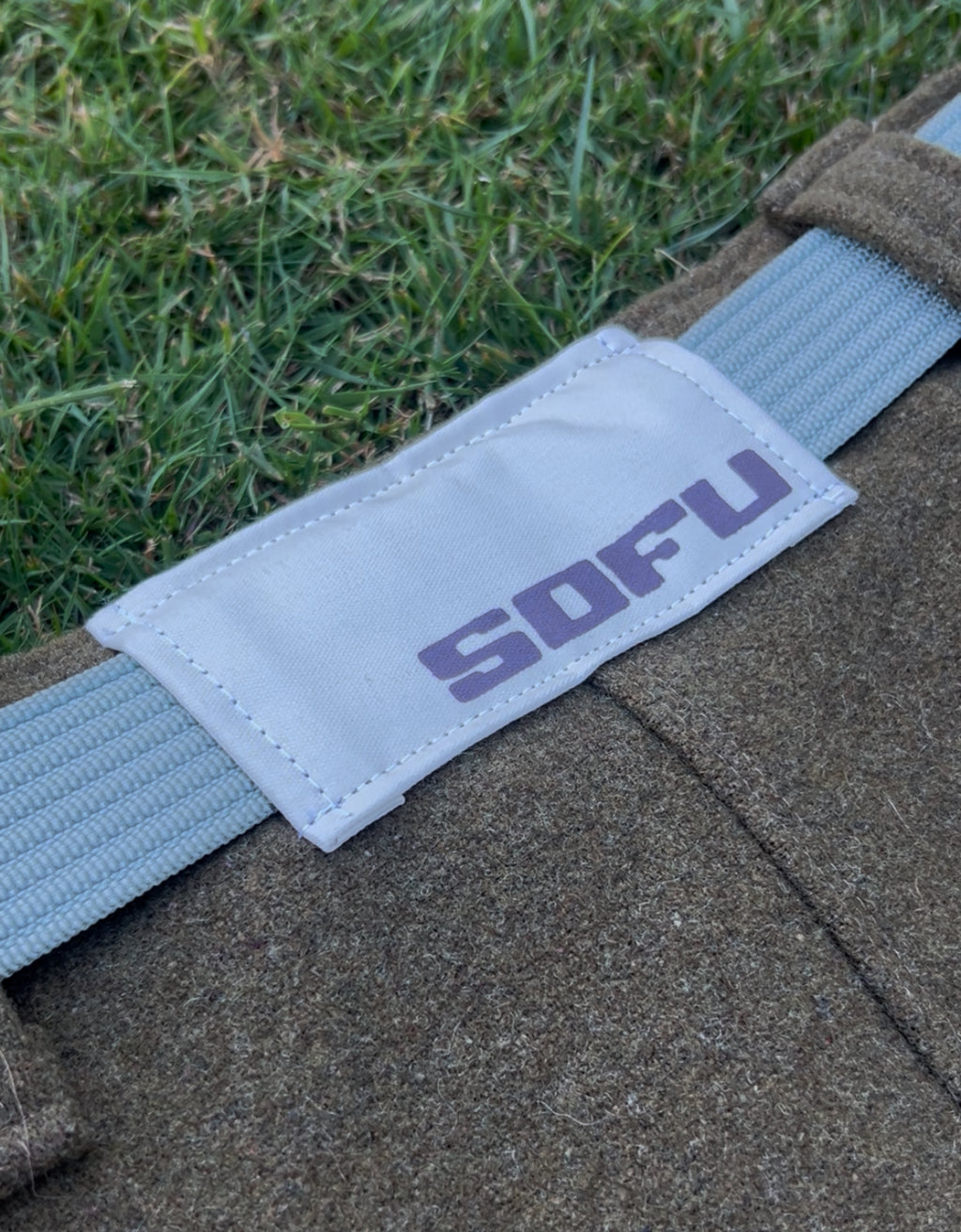 Wool Back Stripe Swaggy Pants