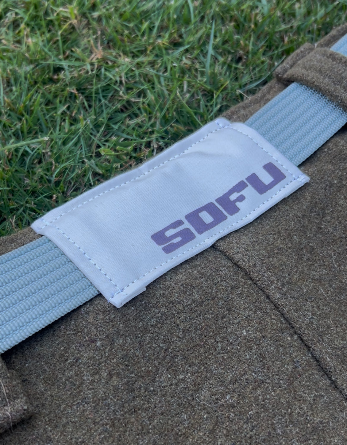 Wool Back Stripe Swaggy Pants