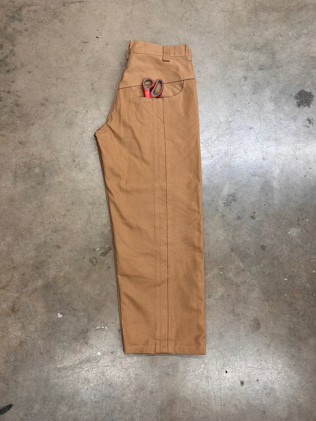 Canvas Baggy Pants