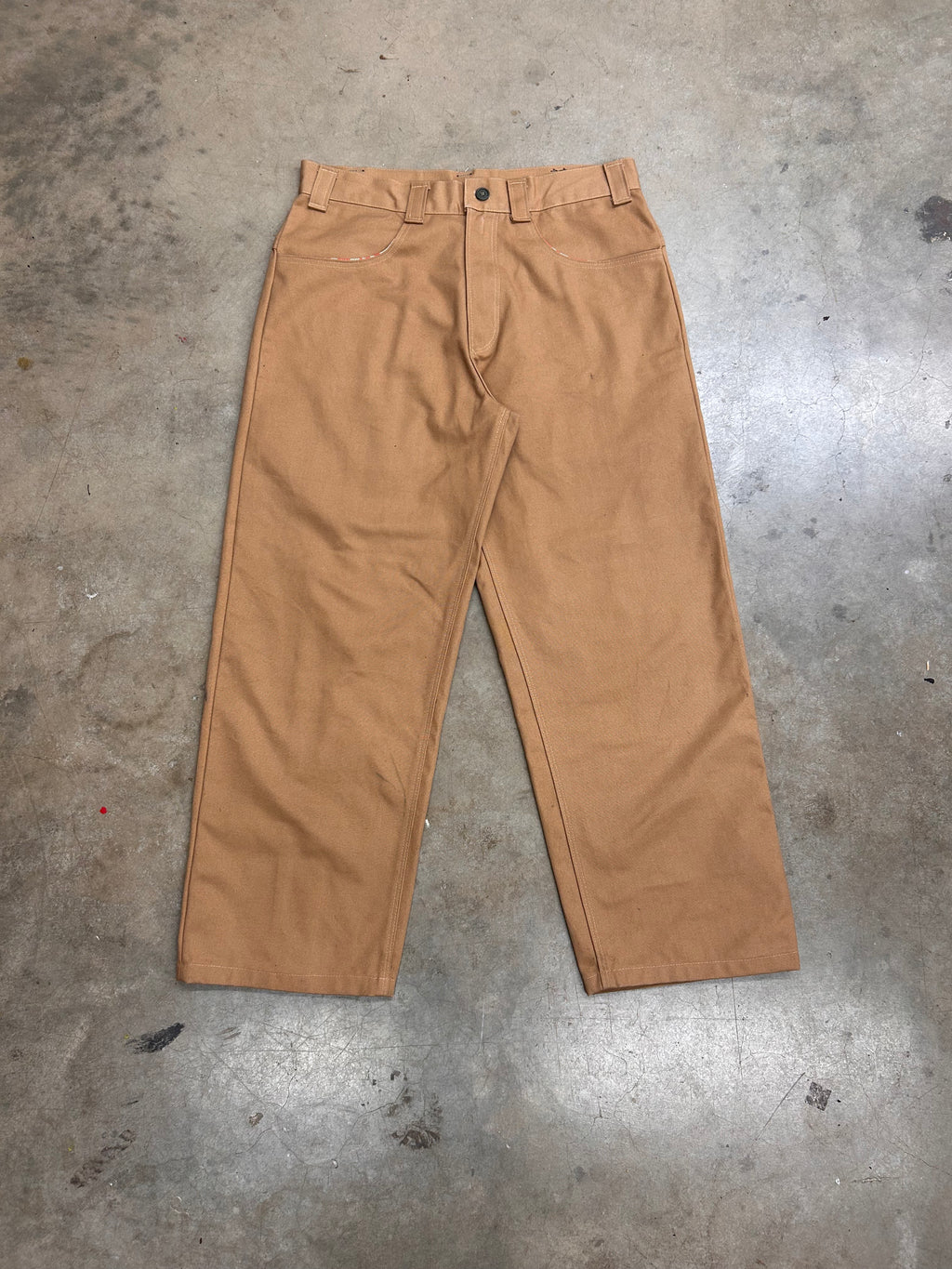 Canvas Baggy Pants