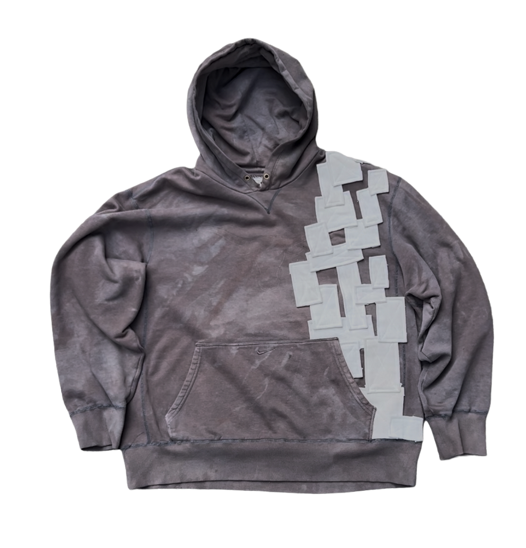 Patchwork Dyed Hoodie
