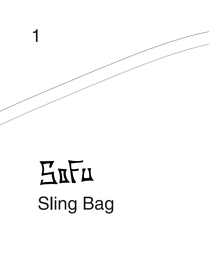 Turtle Shell Sling Bag (PATTERN PDF)