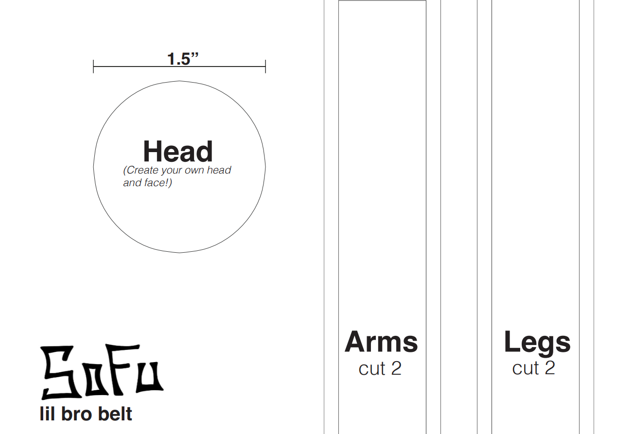 Lil Bro Belt (PATTERN PDF)