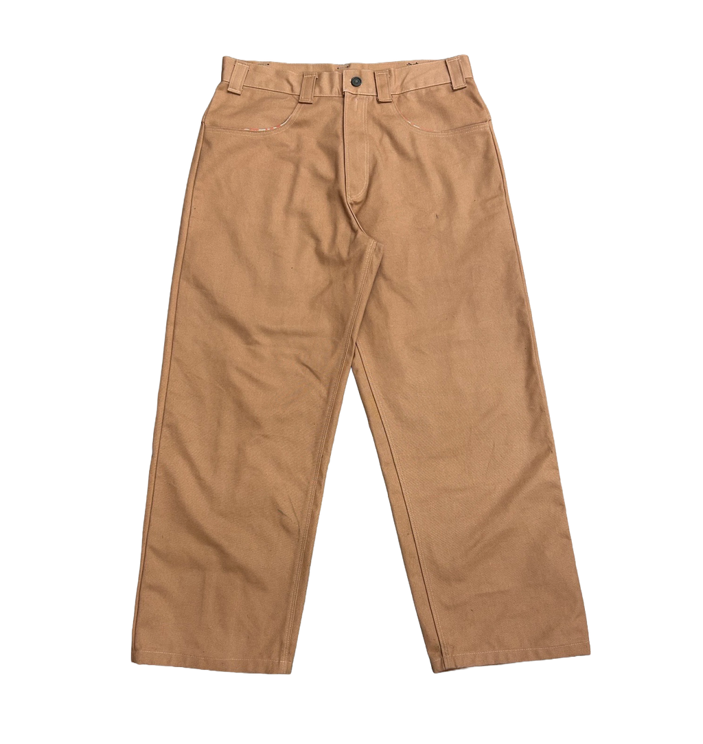 Canvas Baggy Pants