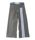 Wool Back Stripe Swaggy Pants
